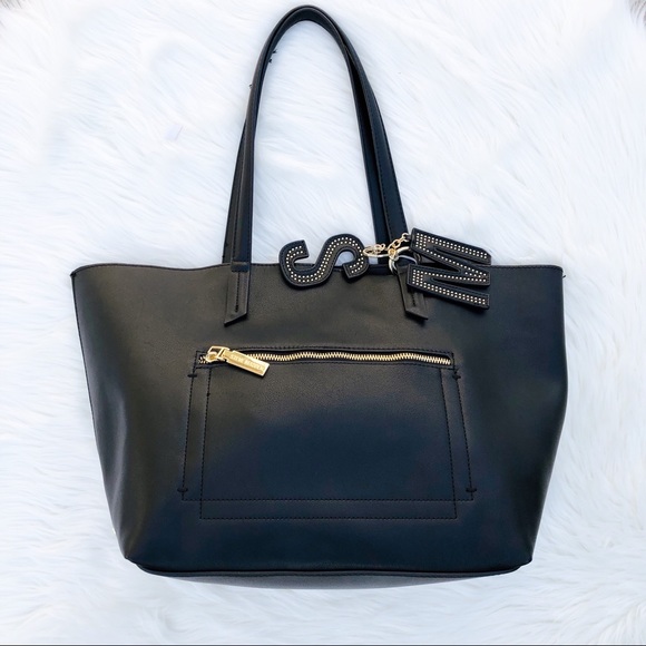 Steve Madden - Black BGEMMA Tote Bag - Picture 1 of 5